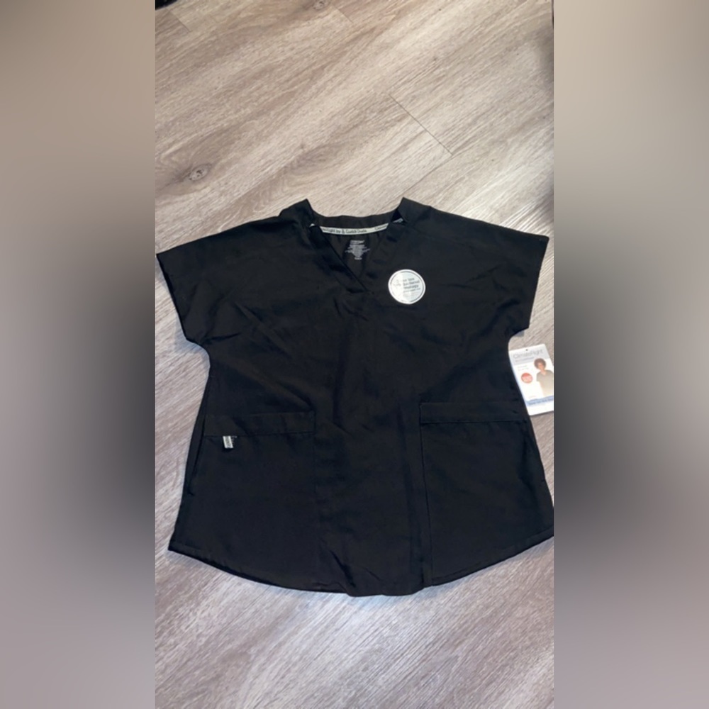 Solid v-neck scrub top ♡.